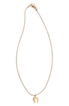 CAM CHARMED NECKLACE,N164G-N