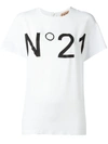 N°21 LOGO PRINT T-SHIRT,N2MF011415711830548