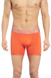 CALVIN KLEIN CUSTOMIZED STRETCH BOXER BRIEFS,NB1296