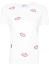JIMI ROOS JIMI ROOS EMBROIDERED KISS T-SHIRT - WHITE,SS18JTS0301KISSAO12912280