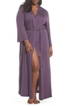 Natori Shangri La Robe In Amethyst Peony