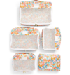 Calpak X Oh Joy! Set Of 5 Packing Cubes - Pink In Floral