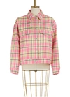 MSGM CHECKERED JACKET,MDH107X 184300 12