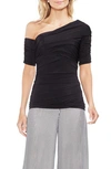VINCE CAMUTO ONE SHOULDER RUCHED TOP,9138612