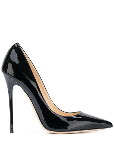 Jimmy Choo Anouk Pointy Pumps In Black