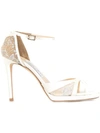 JIMMY CHOO TALIA 100 SANDALS,TALIA100SYC11804898