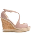 JIMMY CHOO DAKOTA 120 WEDGES,DAKOTA120NTW12806631