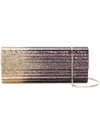 JIMMY CHOO Sweetie glittered clutch,SWEETIEDGA12137146