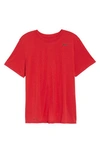 Nike Legend 2.0 Dri-fit Graphic T-shirt In Gym Red/black/black