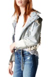 BLANKNYC WIND TASSEL TRIM DENIM JACKET,69F-9836NDS