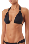 Melissa Odabash Grenada String Bikini Top In Black