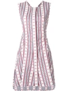 CARVEN STRIPED SLEEVELESS FLARED DRESS,3158R306212921358