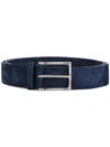 Orciani Gürtel Aus Wildleder In Blue