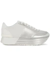 CALVIN KLEIN JEANS EST.1978 FLATFORM COLOUR-BLOCK SNEAKERS,R0689SVW12934029