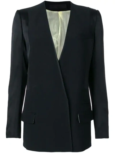 Haider Ackermann Long Blazer Jacket In Black