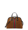 GUCCI OPHIDIA SUEDE DOME SATCHEL,524533D6ZYB