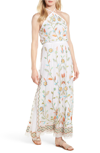 KAS NEW YORK EVE EMBROIDERED MAXI DRESS,13874WN