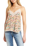 ZADIG & VOLTAIRE CHRISTY BUTTERFLY SILK CAMISOLE,SGCS0701F