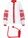 YULIYA MAGDYCH EMBROIDERED SHORT AND BLOUSE SET,SPSUWR12052732