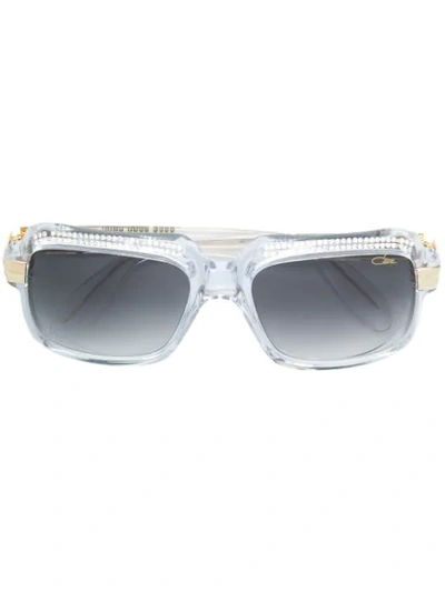 Cazal Square Frame Sunglasses - 中性色 In Nude & Neutrals