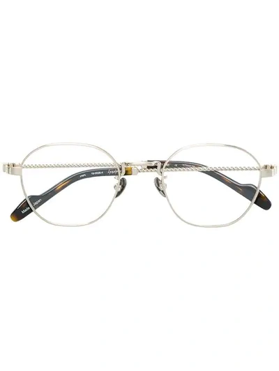 Yohji Yamamoto Round Glasses - Metallic