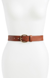 MADEWELL Medium Perfect Leather Belt,B3052