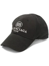 BALENCIAGA BALENCIAGA EMBRO BB CAP - BLACK,513282410B712942220