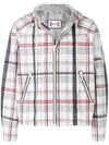 MONCLER CHECKED PRINTED LIGHTWEIGHT JACKET,41623502283612921175