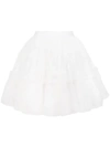 AMEN tiered lace ruffle circle skirt,ACS18307CS1800412932943