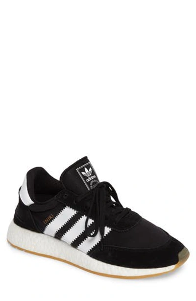 Adidas Originals I-5923 Runner Sneaker In Black/crystal White/tactile Yellow