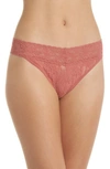 HANKY PANKY ORIGINAL RISE THONG,4811