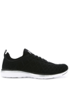 APL ATHLETIC PROPULSION LABS TEXTURED LACE-UP SNEAKERS,1200500112893178