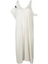 SERIEN UMERICA SERIEN°UMERICA COLD SHOULDER JERSEY DRESS - WHITE,DJERS12941450