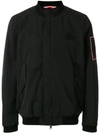 MONCLER LOGO PATCH BOMBER JACKET,41117055791712927237