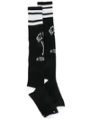 KTZ LOGO PRINT KNITTED SOCKS,SS17SOX03M11862155