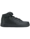 Nike Air Force 1 High '07 Mens Lifestyle Hi Top Casual And Fashion Sneakers In Black