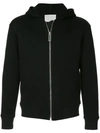 DION LEE DION LEE CHEVRON ZIP HOODIE - BLACK,A3213S18BLACK12836464