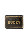 GUCCI Guccy Logo Moon & Stars Leather Clutch,5234410GU3N