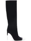 TOM FORD OMBRE TOE CAP KNEE HIGH BOOTS,W2247TDDD12938039
