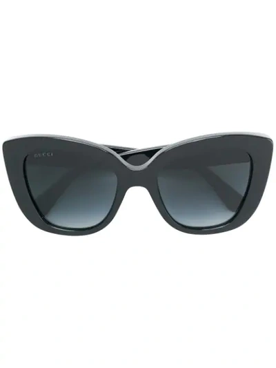 Gucci Gg 327s 001 Cat-eye Sunglasses In Black