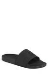 Gucci Black Pursuit Pool Slides In Nero