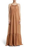 KALITA BRIGITTE SILK MAXI DRESS,BRIGITTE MAXI DRESS