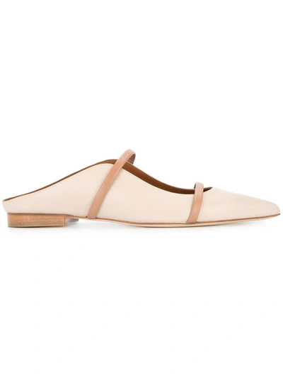 Malone Souliers Maureen Mules In Nude & Neutrals