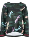 F.R.S FOR RESTLESS SLEEPERS DRAGONFLY PRINT BLOUSE,CA001491TE0021812938749