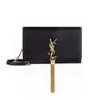 SAINT LAURENT KATE TASSEL CHAIN WALLET,14857091