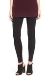 Two By Vince Camuto Seamed Back Leggings In Rich Black