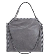 STELLA MCCARTNEY STELLA MCCARTNEY WOMEN'S LIGHT GREY MINI FALABELLA FAUX-SUEDE TOTE,49142495