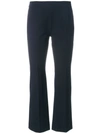 INCOTEX INCOTEX CROPPED TAILORED TROUSERS - BLUE,172626D620012801721