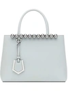 FENDI FENDI PETITE 2JOURS TOTE - GREY,8BH253A1ZE12924918