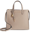 MARC JACOBS THE GRIND MINI COLORBLOCK LEATHER TOTE - BEIGE,M0013268